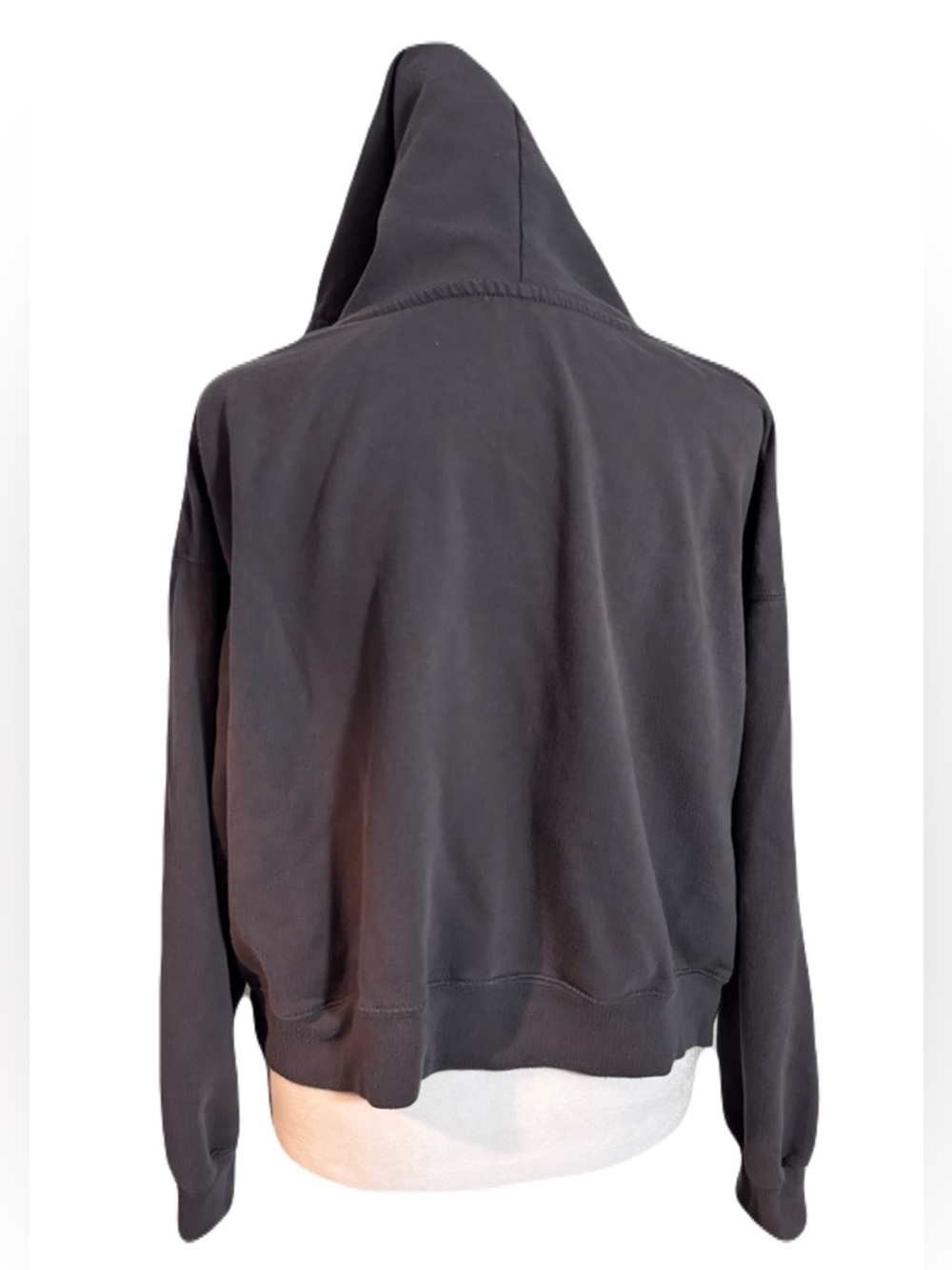 Star Wars “The Child” (Baby Yoda/Grogu) Cropped Hoodie – Junior Size – Gray XXL - Picture 6 of 16